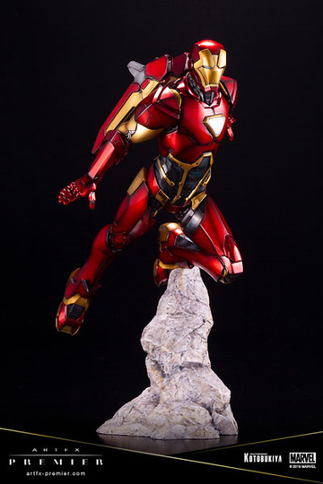 Anthony Stark (Iron Man), Iron Man: Rise Of Technovore, Marvel Universe, Kotobukiya, Pre-Painted, 1/10
